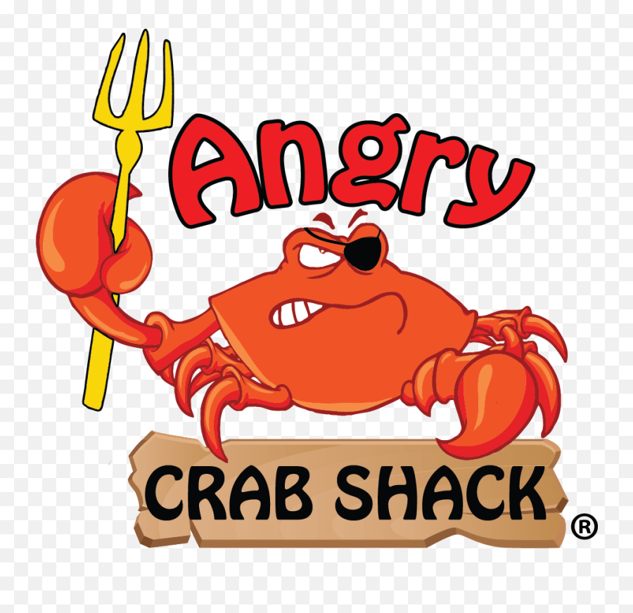 Angry Crab Shack - Angry Crab Shack Logo Emoji,Meme Crab With Knife Cancer Emotions