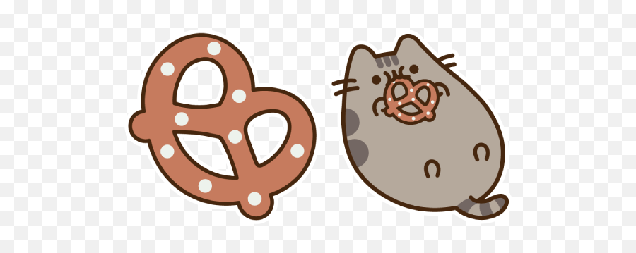 Cute Bunny Cartoon - Pusheen Custom Cursor Emoji,Pusheen Emotions About Food