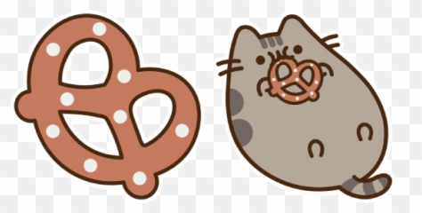 Cute Bunny Cartoon - Pusheen Custom Cursor Emoji,Pusheen Emotions About Food