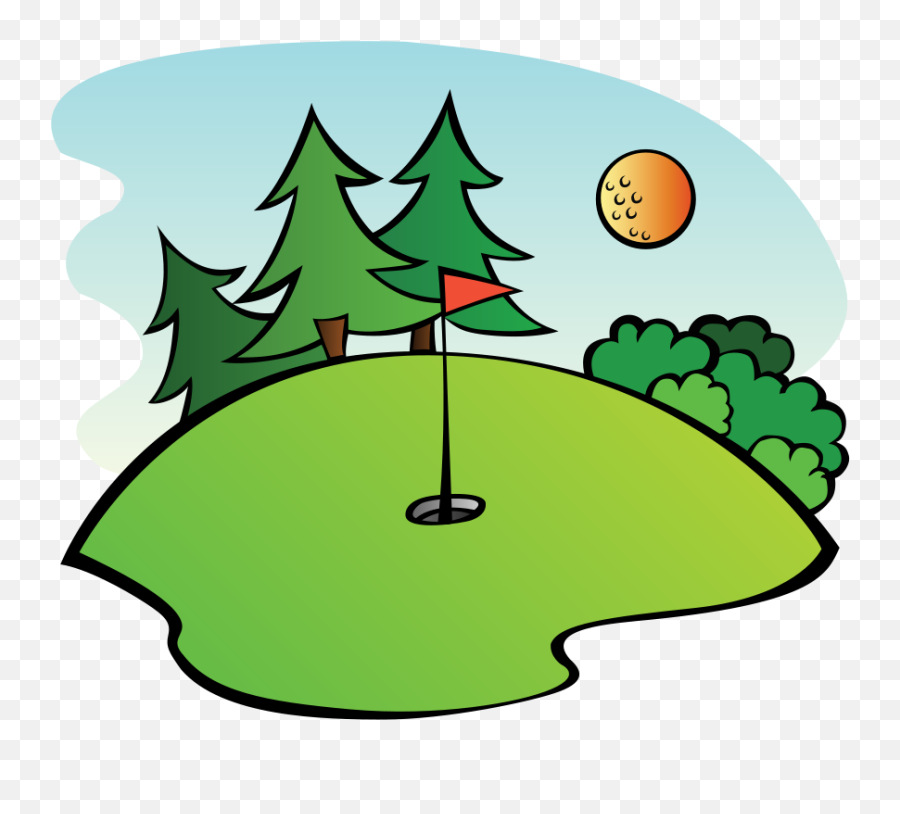 Golf Ball Clip Art 3 Clipartbarn - Clipartix Mini Golf Clip Art Emoji,Golf Cart Emoji