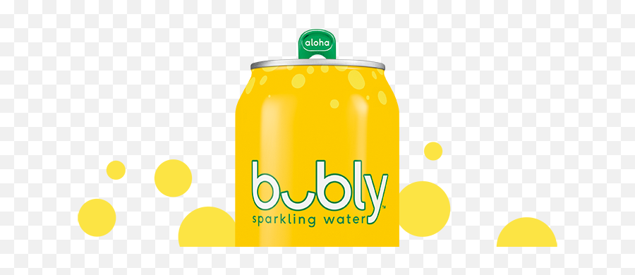 Bubly Sparkling Water Emoji,Aple Champagne Emoticon