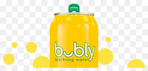 Bubly Sparkling Water Emoji,Aple Champagne Emoticon