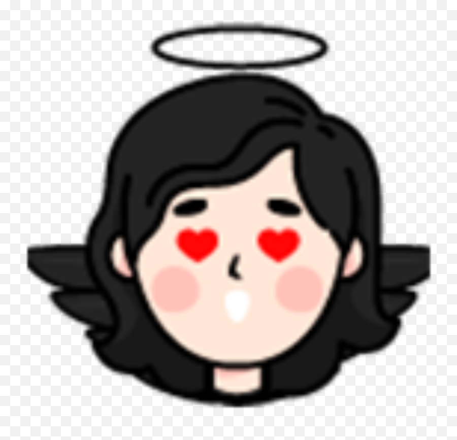 Angel Emoji Free Twitch Emotes,Jogging Emoticon Face