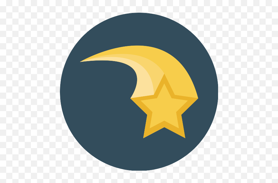 Shooting Star Vector Svg Icon 35 - Png Repo Free Png Icons Emoji,Crescent Star Emoticon