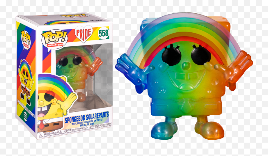 Figurine Rainbow Spongebob Spongebob Squarepants 558 Funko Emoji,Spongebob Squarepants Theme Song In Emojis