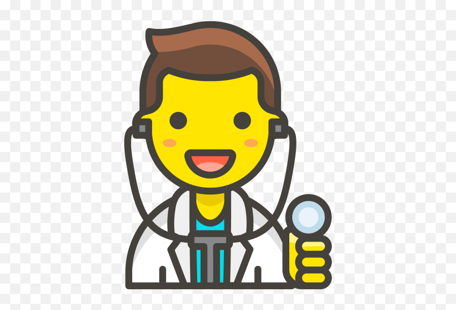 Doctor Man Emoji Png Transparent Emoji - Freepngdesigncom,Person Emojiu