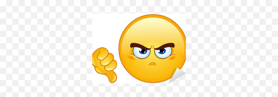 Adesivo Dislike Emoticon Pixers - Happy Emoji,Dislike Emoticon