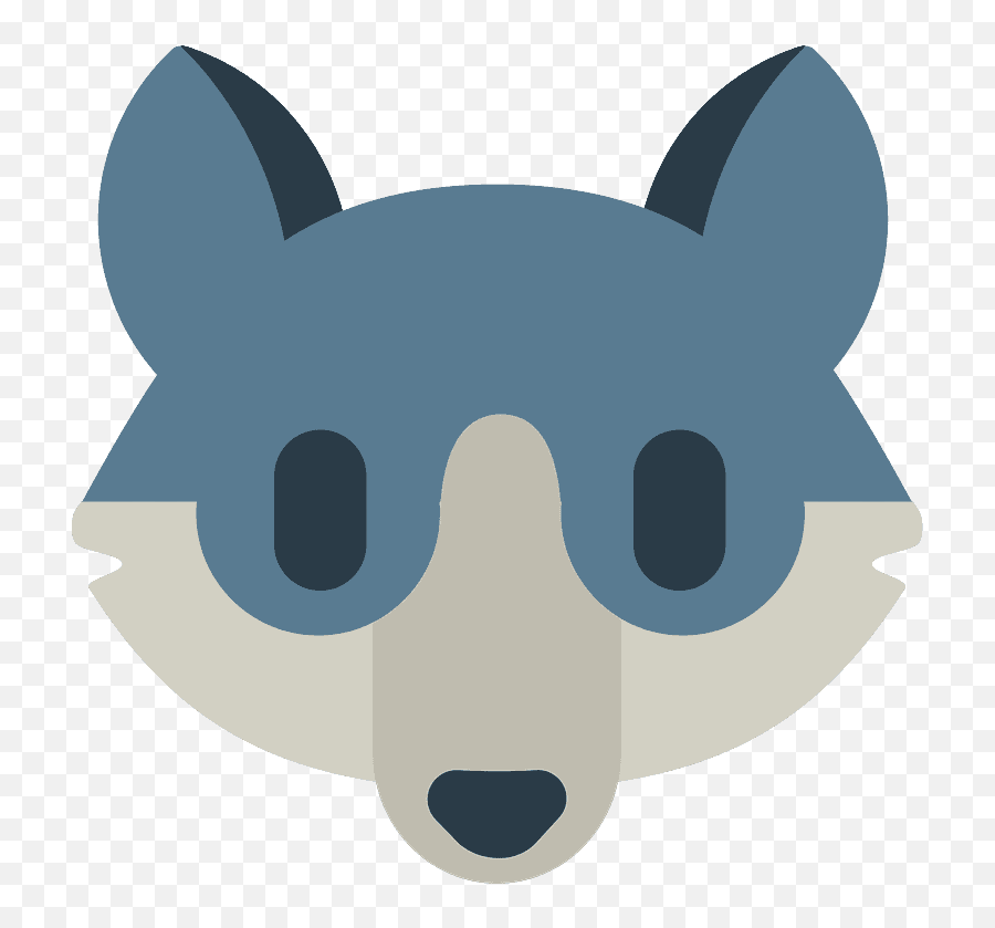 Wolf Face Id 11512 Emojicouk - Cute Cartoon Wolf Face,Lightning Emoji