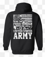 Proud Us Army Veteran Hoodie - Hooded Emoji,Us Army Emoji