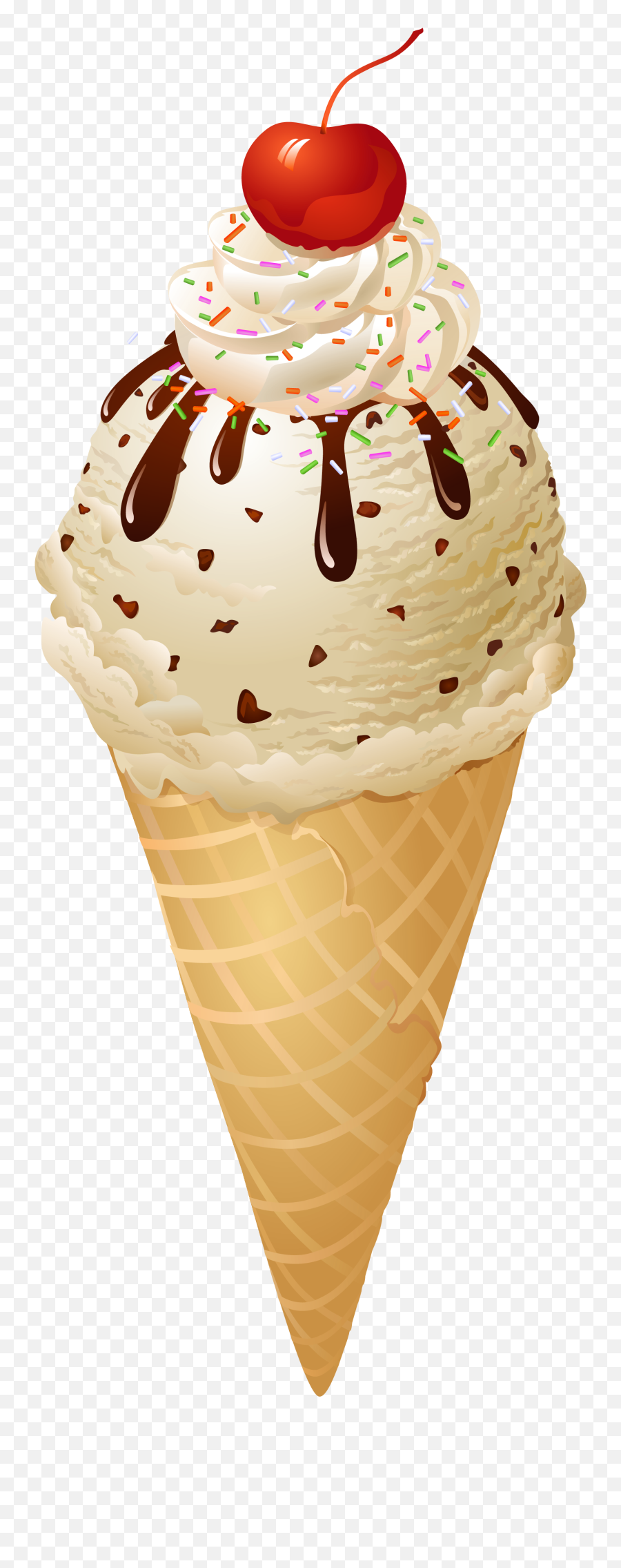 Hearts Clipart Ice Cream Hearts Ice - Transparent Ice Cream No Background Emoji,Vanilla Ice Cream Emoji