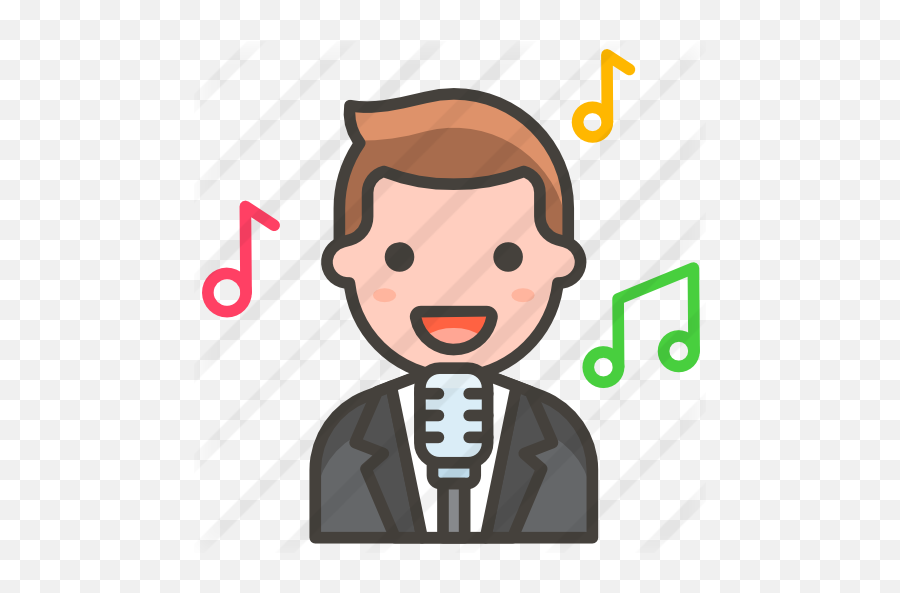 Singer - Free Social Icons Office Worker Png Emoji,Hand Chin Emoji