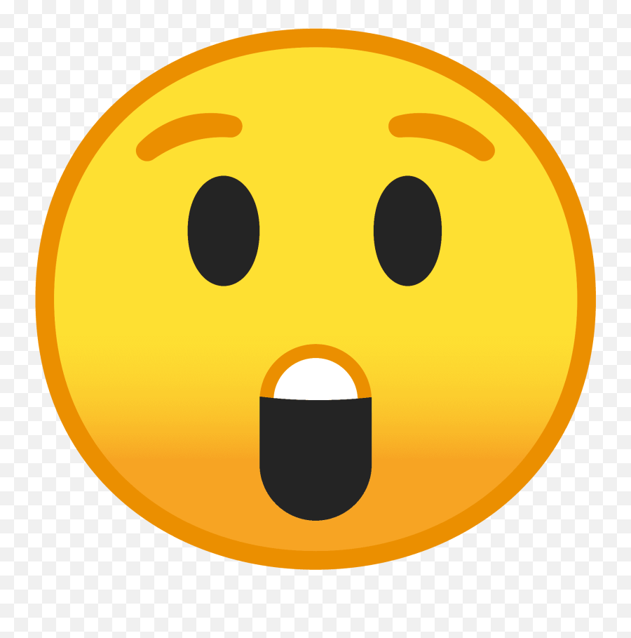 Astonished Face Emoji - Carita Sorprendida,Astonished Emoji