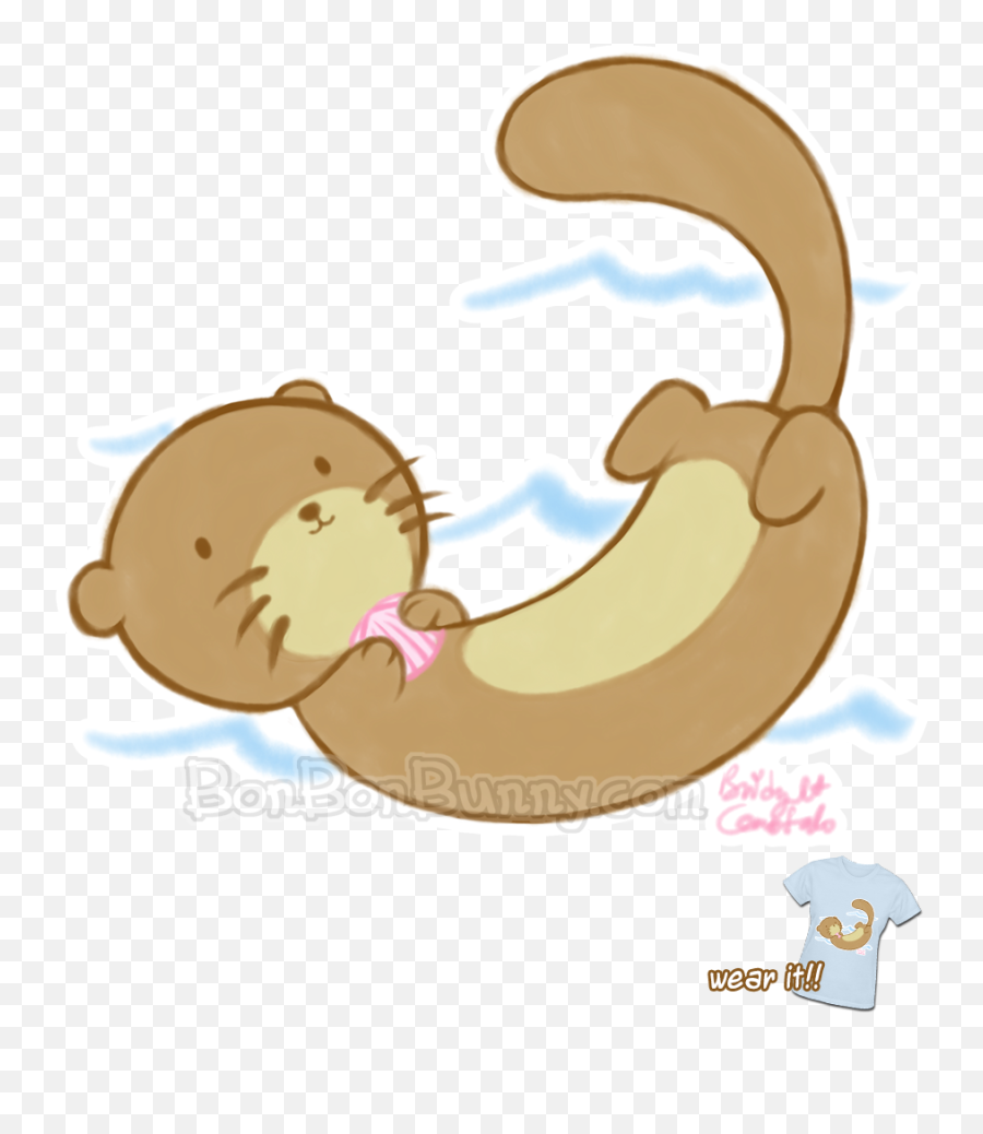 Otter Clipart Cute Otter Otter Cute Otter Transparent Free - Cute Easy Draw Sea Otter Emoji,Mongoose Emoji