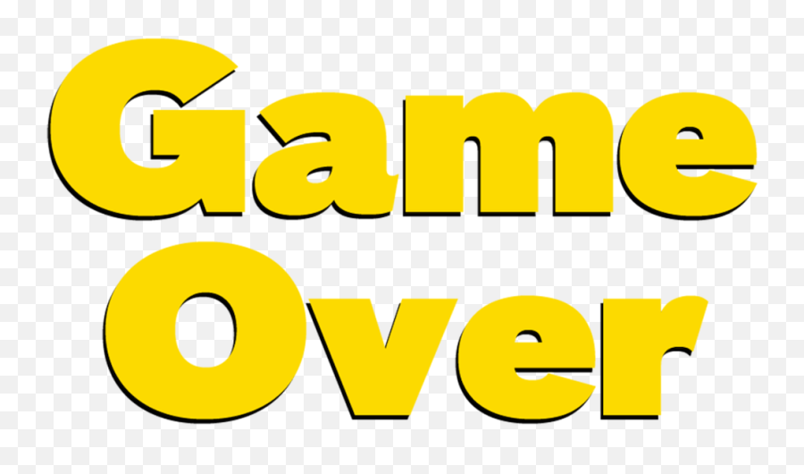 Game Over - Vertical Emoji,Emotion Grandslam