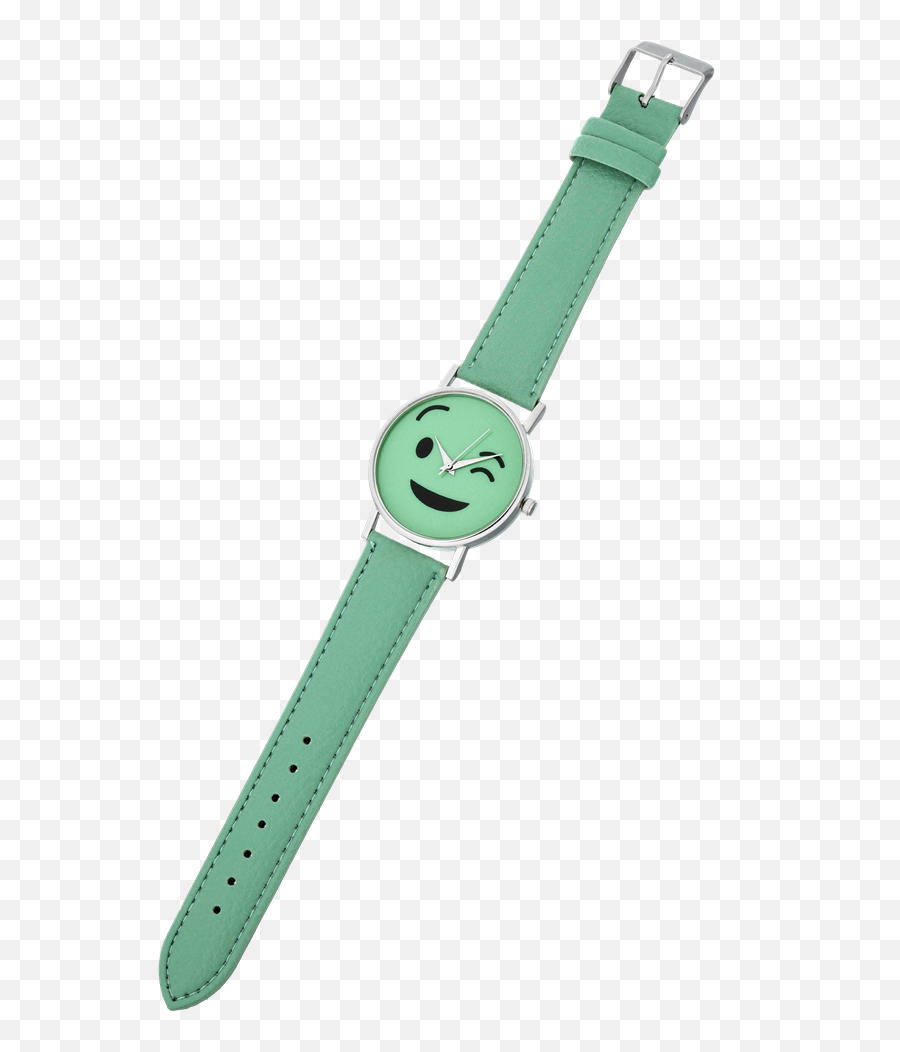 Emoji Uhr Grün - Zwinkern Kinder Eichmüller Uhren Watch Strap,Emoji For Thunderbird