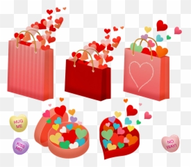 Download Free Photo Of Valentineu0027s Hearts Bag Of Hearts - Alla Hjärtans Dag Påse Emoji,Art Of Emotion A Day A Day