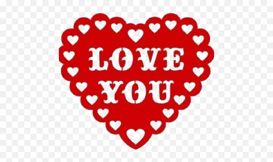 Heart I Love You Word Png Free Download - Girly Emoji,I Love You Heart Emojis