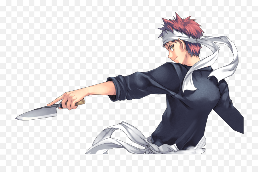 Thumb Image - Soma Food Wars Png 1024x640 Wallpaper Nakiri Erina And Soma Yukihira Emoji,Thumb War Emoji