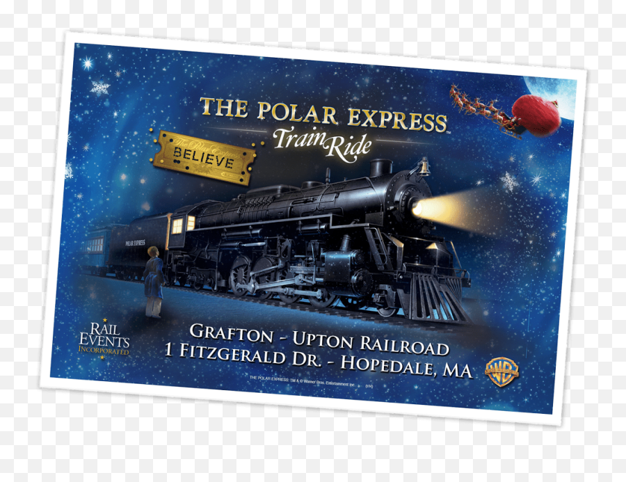 Polar Express Train Ride Boston Ma Gallery - Polar Express Train Emoji,Polar Express Emojis