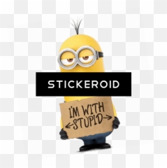 Download Iu0027m With Stupid Png Image With No Background - I M With Stupid Transparent Background Emoji,You Are Stupid Emoticon Image