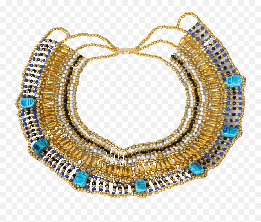 Ancient Egyptian Jewelry Artifacts - Necklace Ancient Egyptian Jewellery Emoji,Ancient Egyptian Emoticon