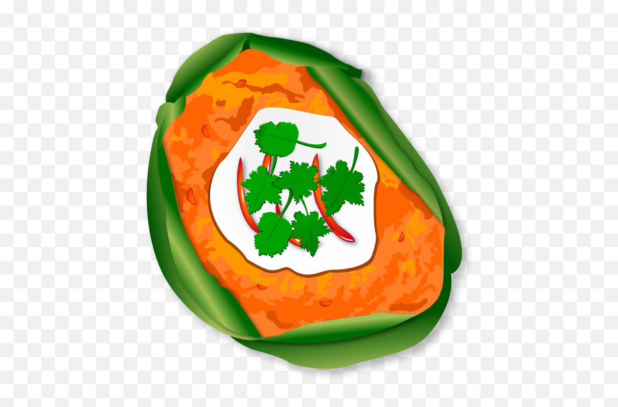 Hormok Icon Thai Style Iconset Puwanart - Thai Food Cartoon Png Emoji,Thai Flag Emoji