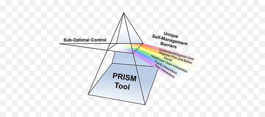 Problem Recognition In Illness Self - Management Prism Prism Tool Emoji,Questionnaire For Children's Management Of Emotions