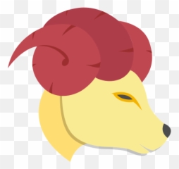 Aries Zodiac Sign Free Icon Of Zodiac - Aries Signo Zodiacal Png Emoji,Aries En Emoticon