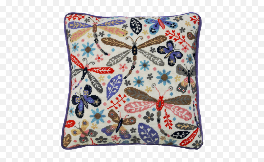 Dragonflies Tapestry - Tapestry Kits Uk Emoji,Musiclly Emoji Pillows