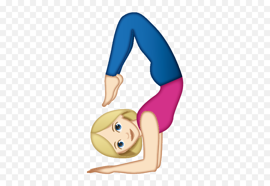 Yoga Emoji Png - Yoga Emoji,Basic Dumbbell Exercises Emoticon