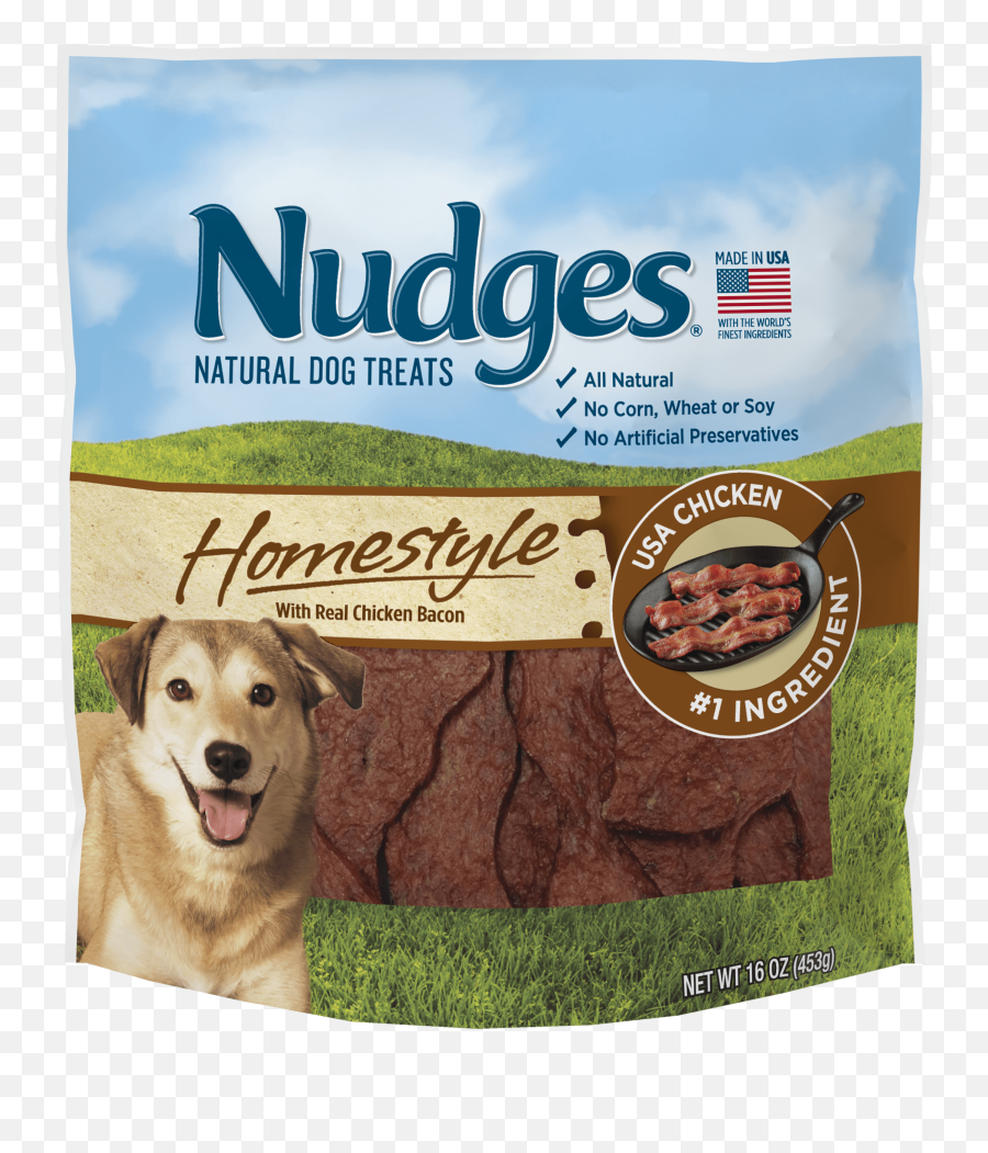 Hip Action Roasted Chicken Dog Treats - Nudges Dog Treats Emoji,Dog Biscuit Emoticons