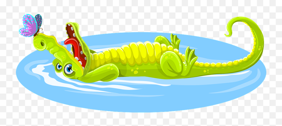 200 Free Friendly U0026 Cartoon Vectors - Croccodile And Butterfly Emoji,Emoji Game Crocodile And Man