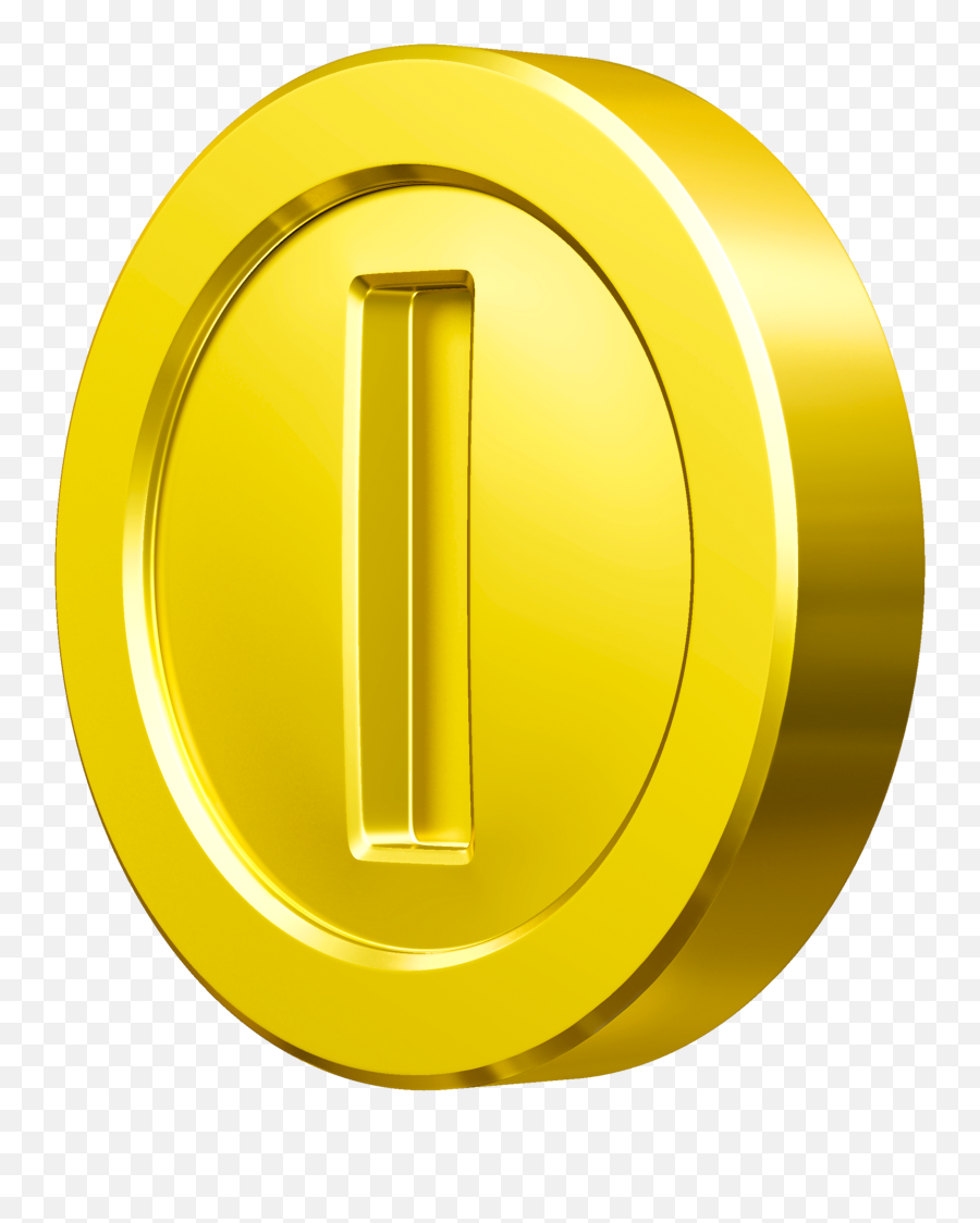 Mario Coins - Transparent Mario Coin Png Emoji,Mario Emojis