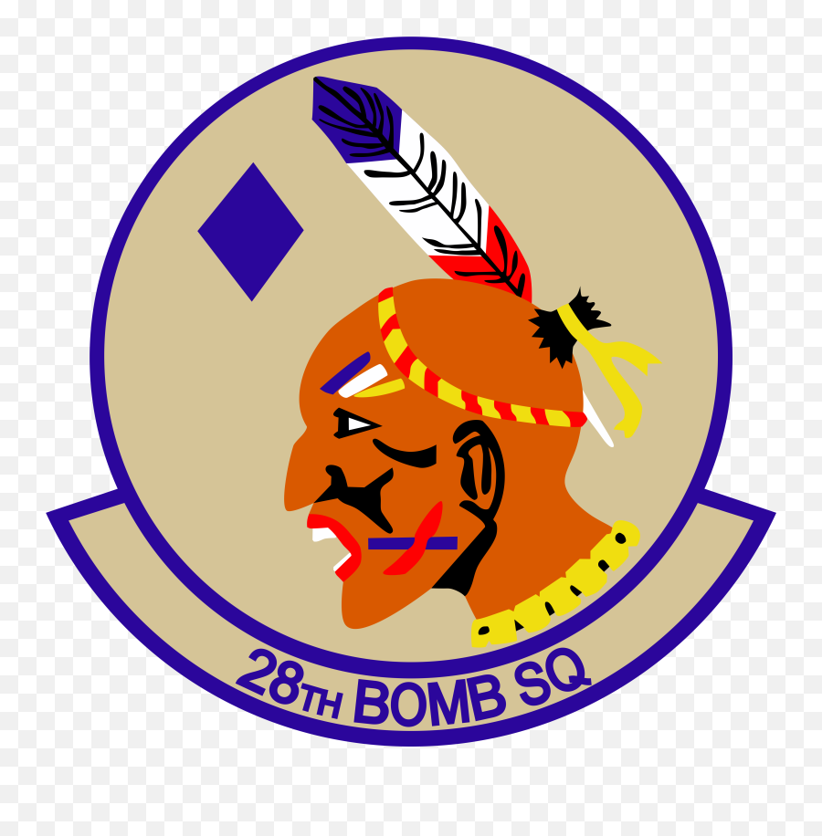 28th Bomb Squadron Patch Clipart - 28th Bomb Squadron Emoji,Spirit Bomb Emojis