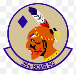 28th Bomb Squadron Patch Clipart - 28th Bomb Squadron Emoji,Spirit Bomb Emojis