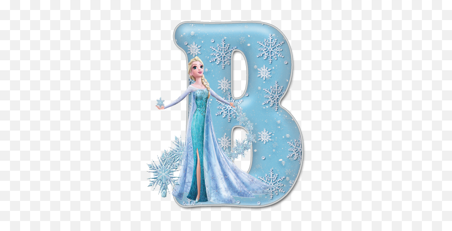 Alfabeto De Elsa Con Vestido De Gala - Abecedario Letras De Frozen Para Imprimir Emoji,Emojis De Vestidos