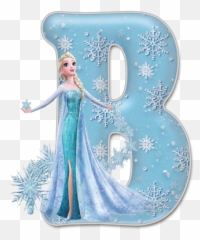 Alfabeto De Elsa Con Vestido De Gala - Abecedario Letras De Frozen Para Imprimir Emoji,Emojis De Vestidos