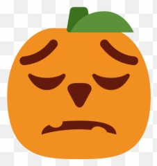 Pensivepumpkin - Emojis De Halloween Para Discord,Pensive Emoji