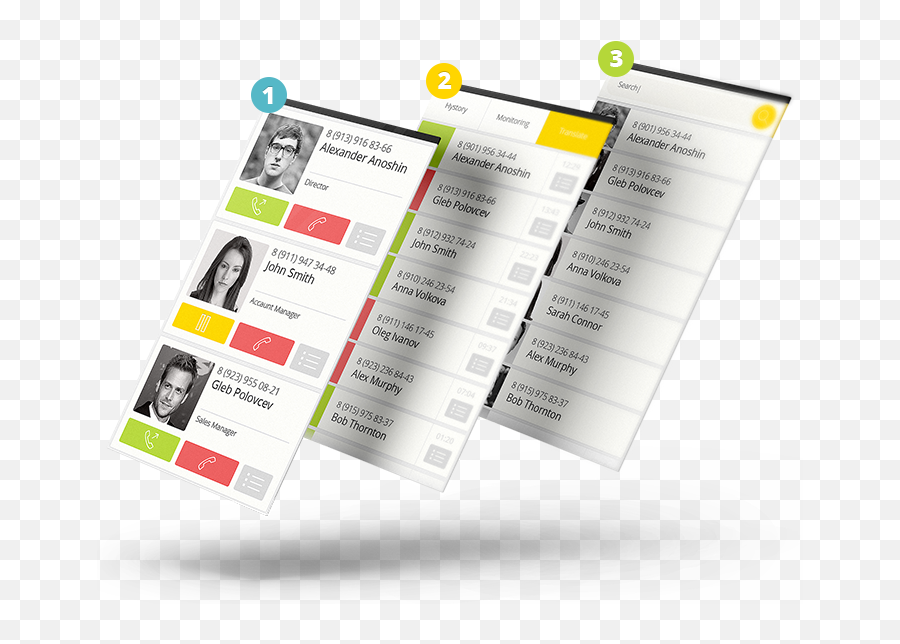 Attendant Console For Cisco Ucm - Phoneup Console Vertical Emoji,Cisco Jabber Xml Code For Emoticons