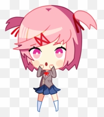 Animation Art U0026 Characters Taito Dragon Quest Am Big Size - Doki Doki Literature Club Chibi Natsuki Emoji,Fumanchu Emoticon