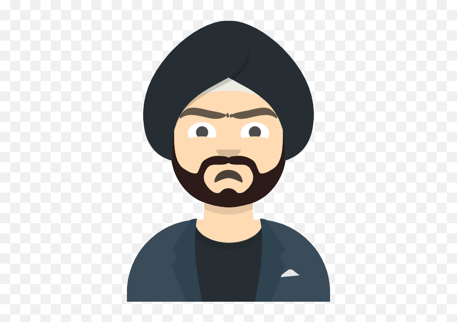 Team Shreedayini Consulting Group Emoji,Brown Emoji Wearing Turban