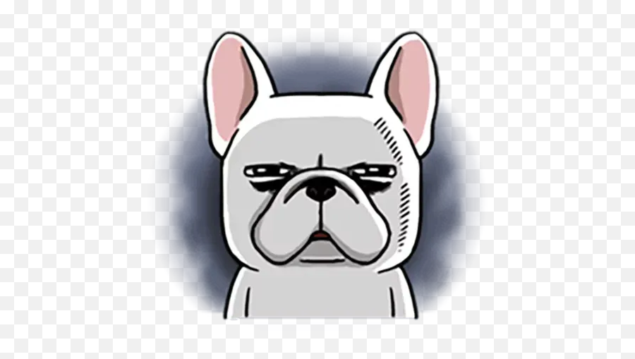 Temp Whatsapp Stickers - Stickers Cloud Emoji,Emoticon French Bulldog