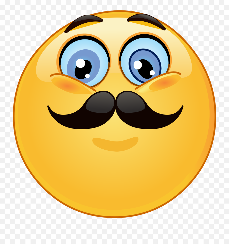 Mustache Emoji Smiley Face Stainless Steel Travel Mug,Emoji Kiss Cowboy Transparent Background