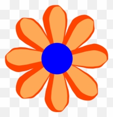 Cartoon Flowers Png Image Transparent Background Png Arts Emoji,Orange Flower Emoji