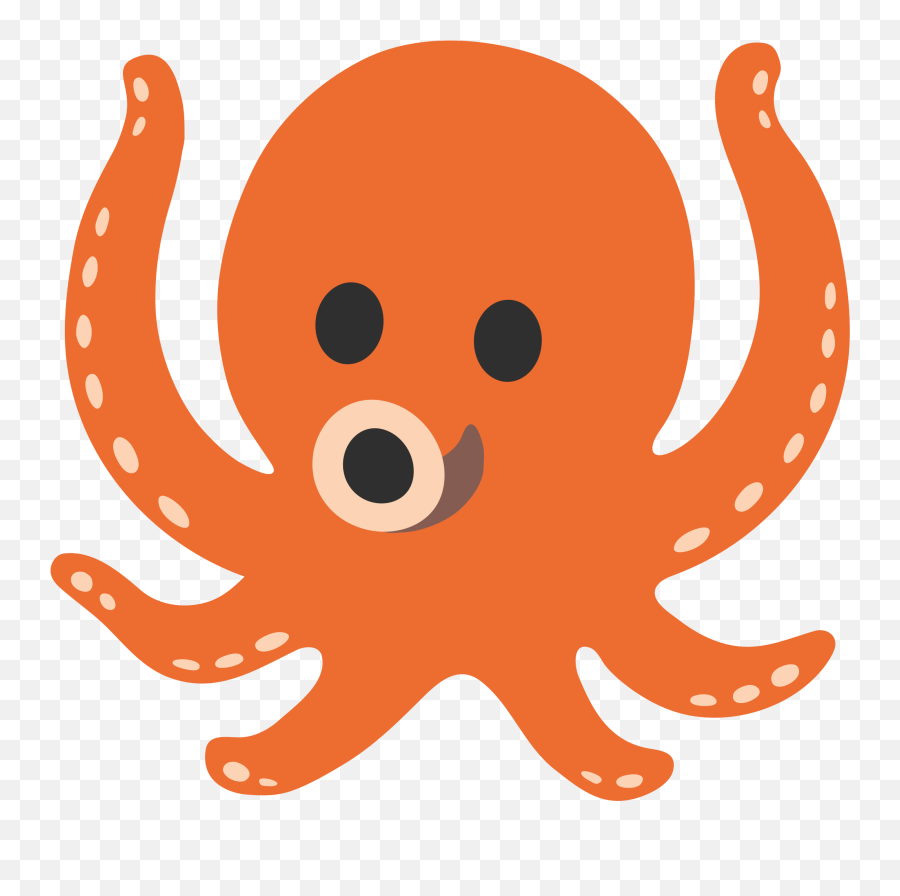 Picture - Android Octopus Emoji,Tentacle Emoji