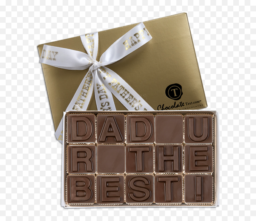 Day Chocolate Gifts From Chocolate Text - Wedding Favors Emoji,Fathers Day Emoji