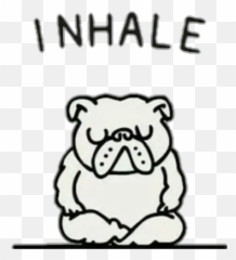 Bulldog Stickers For Whatsapp - Bulldog Emoji,Inhale Emoji