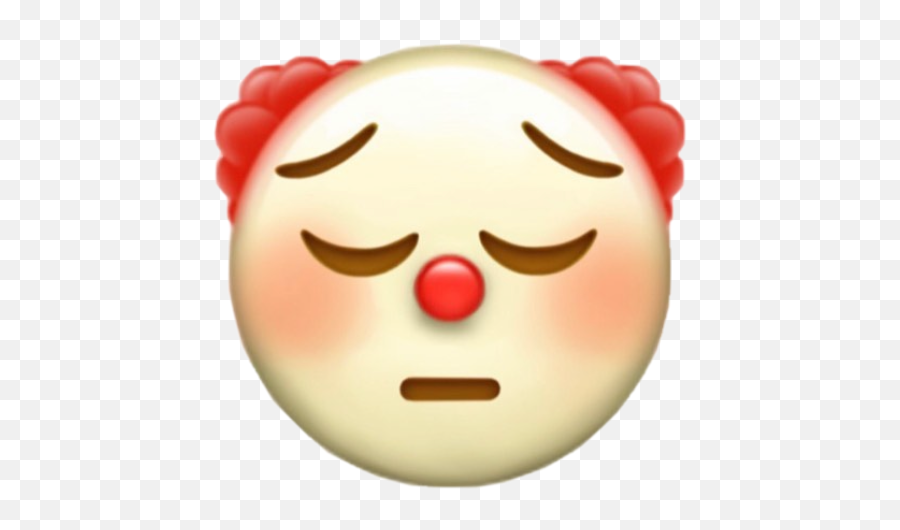 Clown Mood Sticker - Sad Clown Meme Emoji,Stinky Emoji