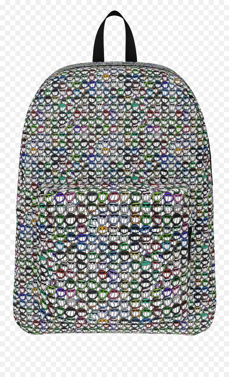 Download Emoji Classic Backpack - Happy Cartoon Faces Large For Teen,Emoji Backpack For Boys