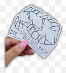 Girlsbiteback Carefree Aesthetic - Sticker Emoji,Carefree Emoji